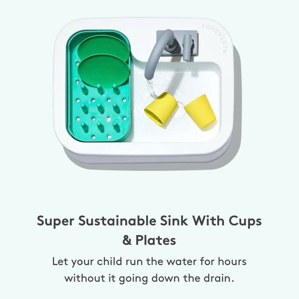 BRAND NEW Lovevery Sustainable Sink